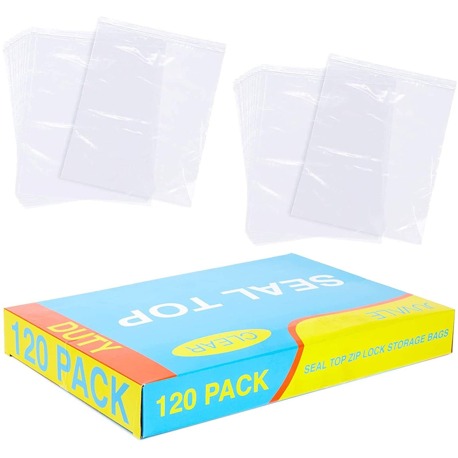 Buy 2 Gallon Resealable Plastic Storage Freezer Bags with Zipper Top