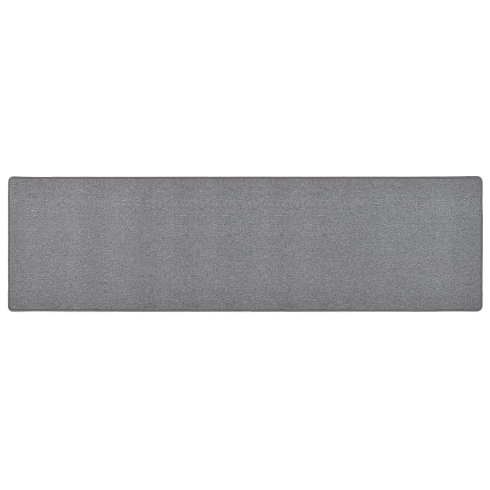 LAPOOH Zjxsneh Tapis de couloir anti-fatigue gris foncé 80 x 300 cm