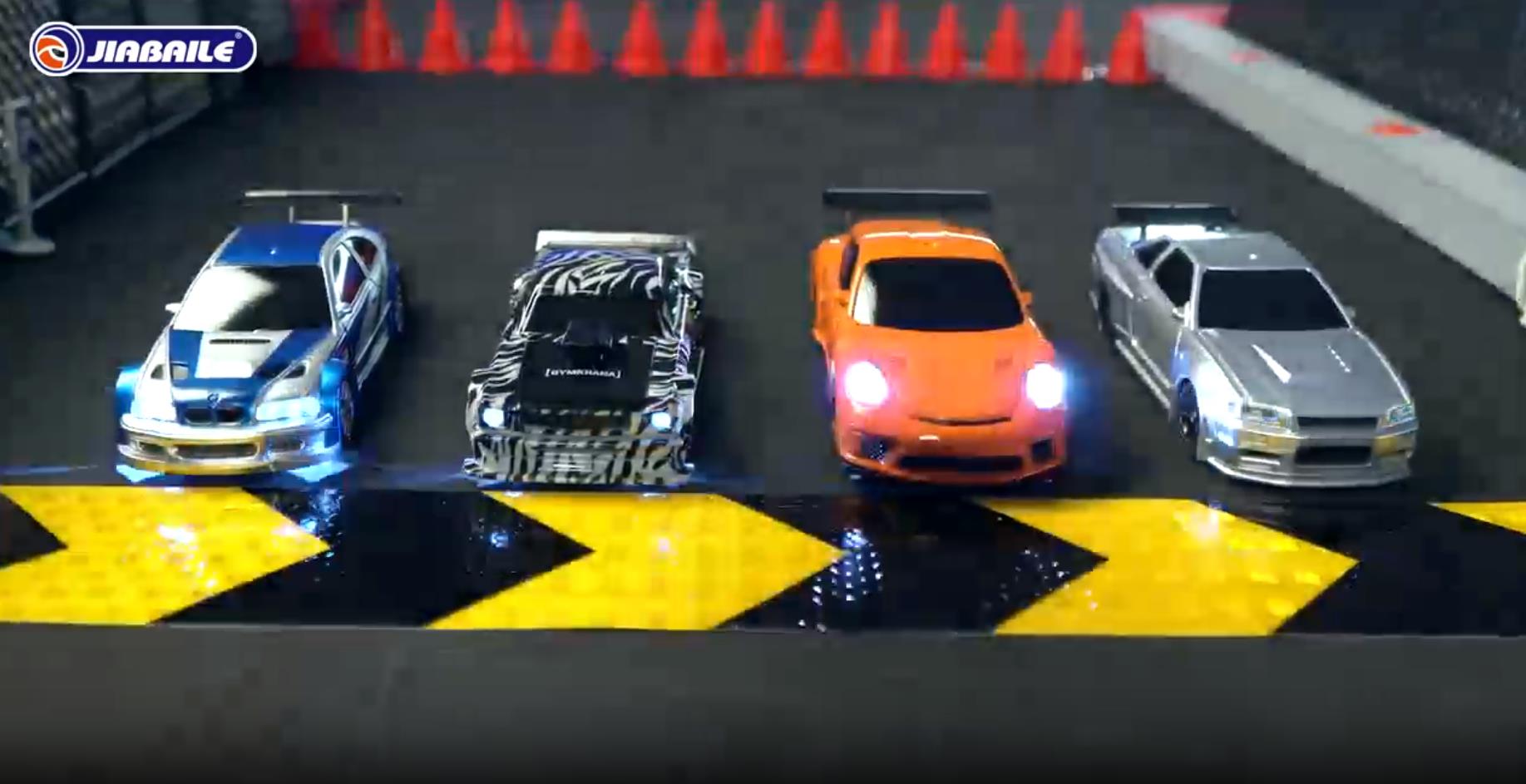 wheelfun 1/43 Drift Car 4WD RC 2.4g Mini Race Radio Control Modelo de alta velocidad Hobby