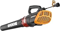 Vista 5 de WORX WG520 Turbine 600 Soplador de hojas eléctrico con cable , negro