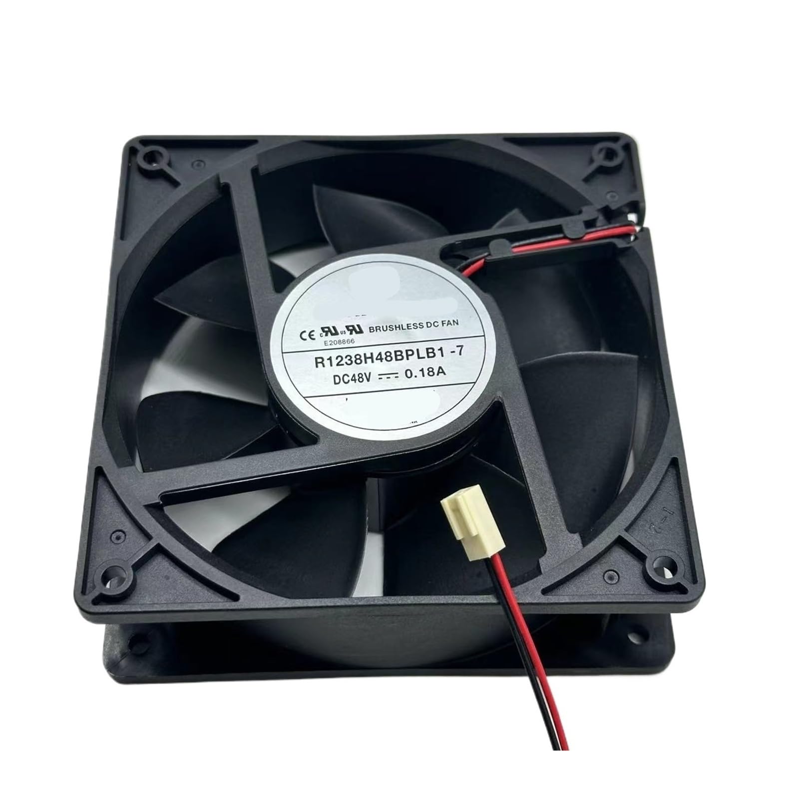 R1238H48BPLB1-7 DC 48V 0.18A 120x120x38mm 2-Wire Server Cooling Fan