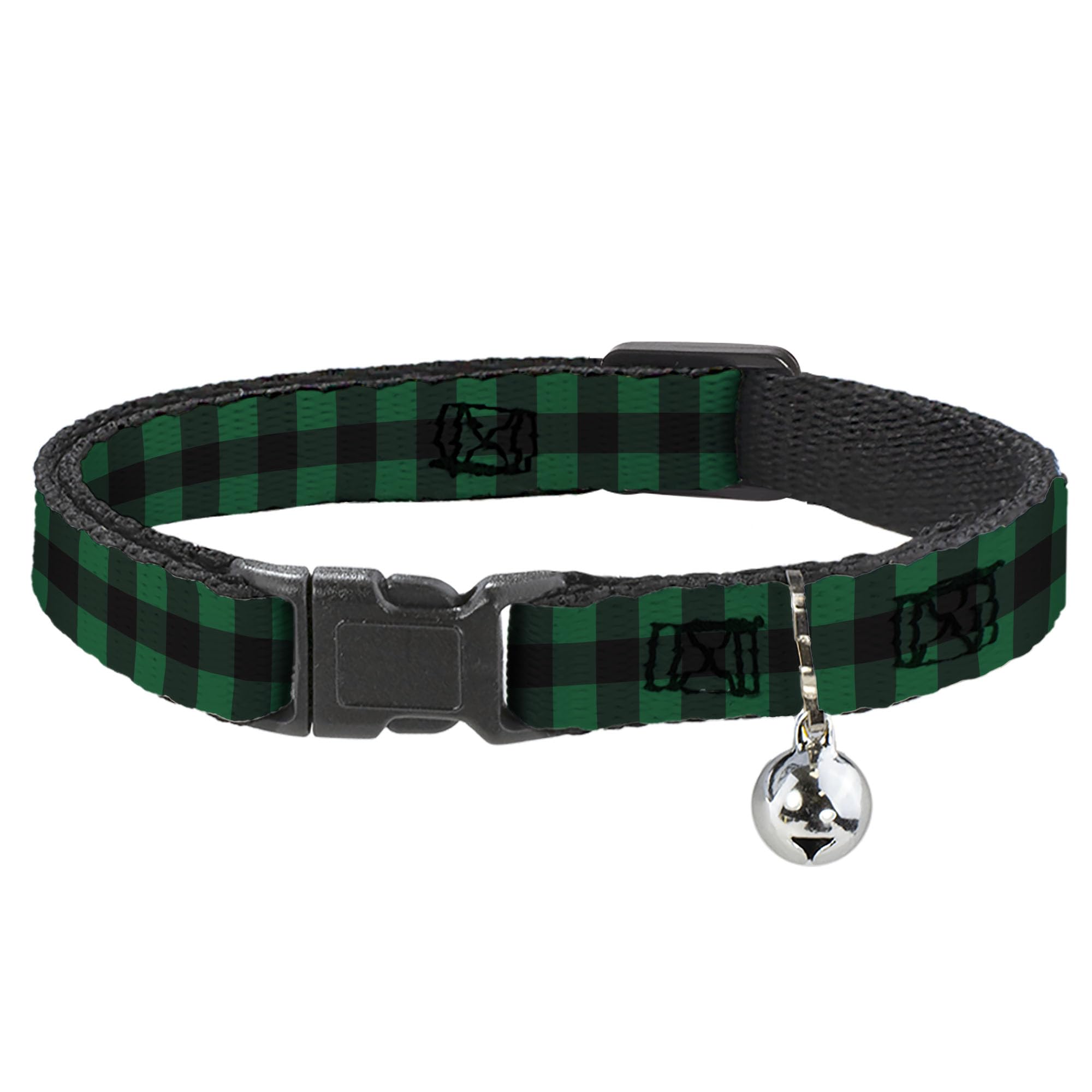 Collar para gato Buckle-Down estampado búfalo con acabados de alta resistencia
