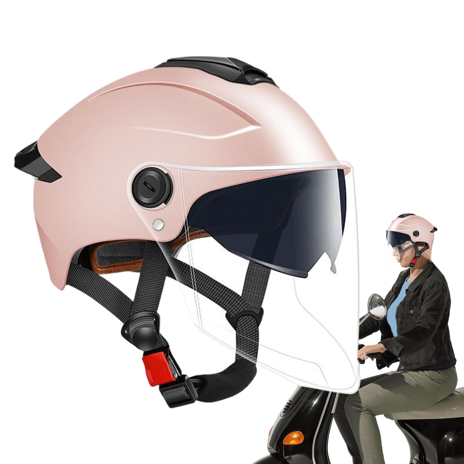 Electric Scooter Helmet for Adults Unisex High Protection Electric Cycling Scooter Skateboard Motorcycles