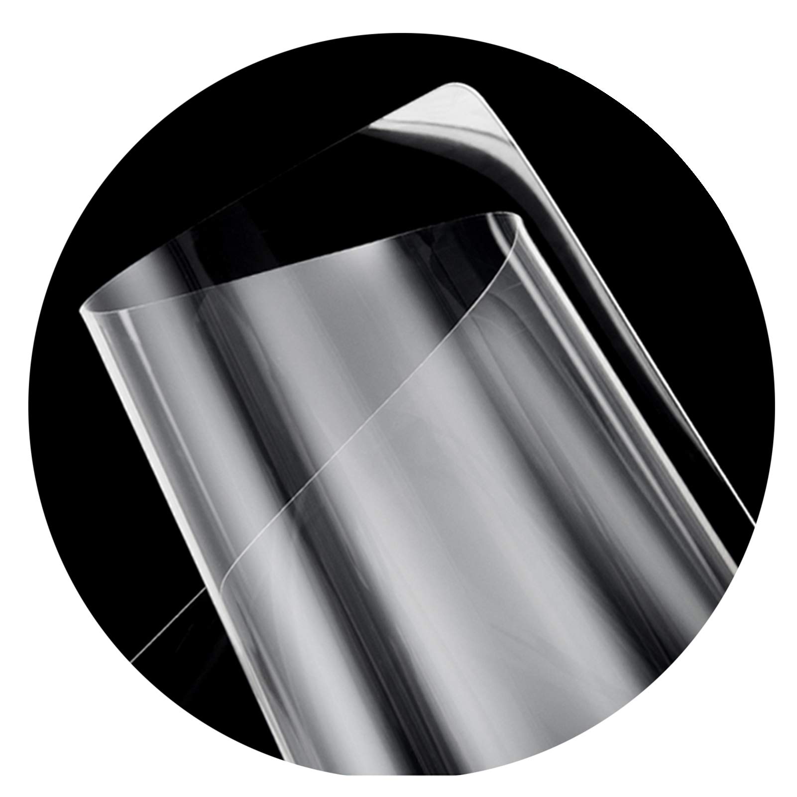 HYCH-Transparent Bodenschutzmatte,Beständig gegen KälteTPU Multifunktion Tischset Wasserdicht Parkettboden Schutzpolster Schlag,1.3mm,75x120cm