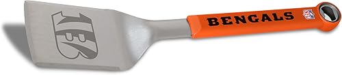 Miniatura 55 de YouTheFan NFL - Espátula para barbacoa de acero inoxidable con abrebotellas