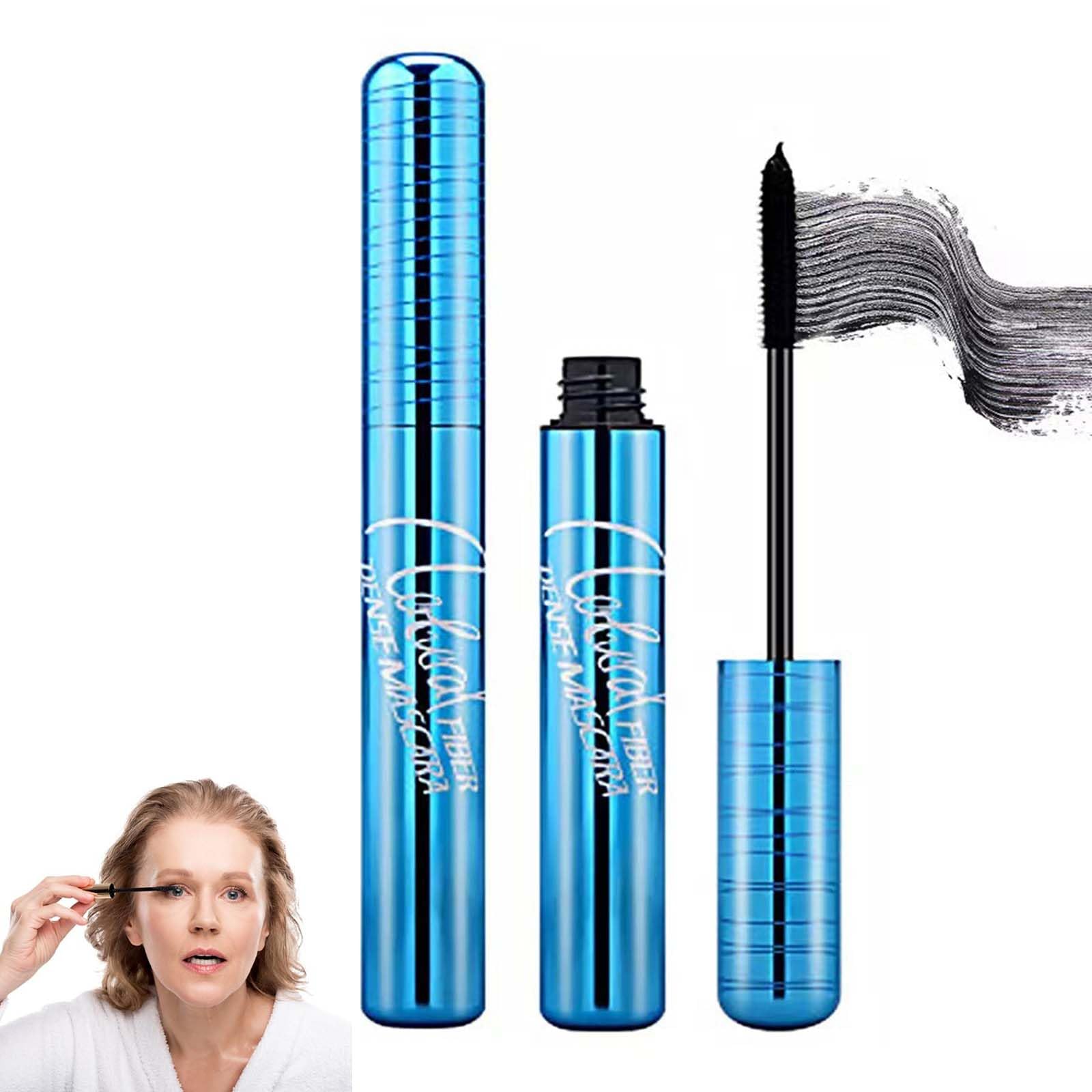 Primelash Mascara for Mature Women, Mascara Black, Water Smudge Proof mascara for Women