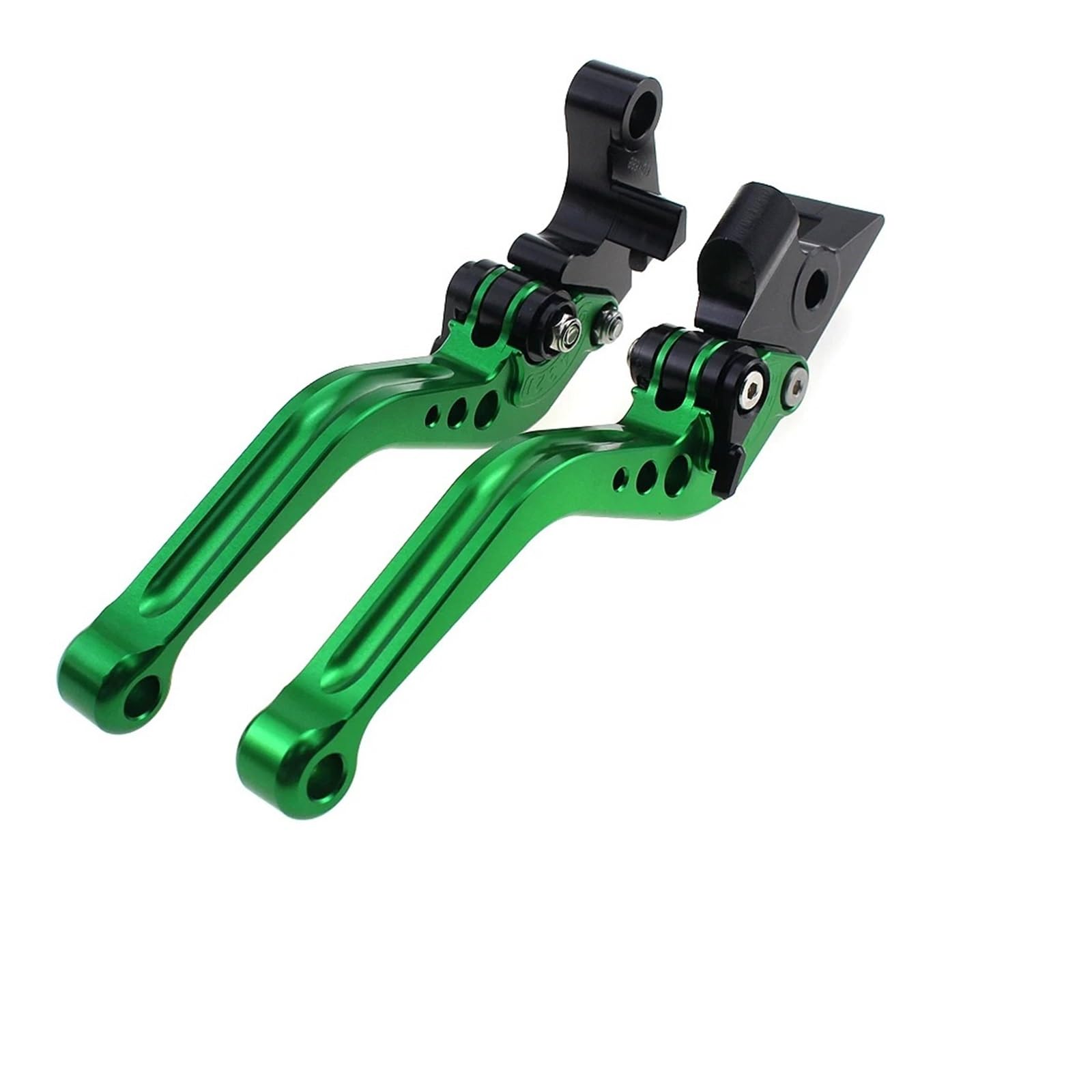 Ktebnwosd Short Green For Ho&Nda Vfr 1200/F 2010-2014 Motorcycle Adjustable Handles Lever Long/Short Brake Clutch Levers Brake Clutchs Levers