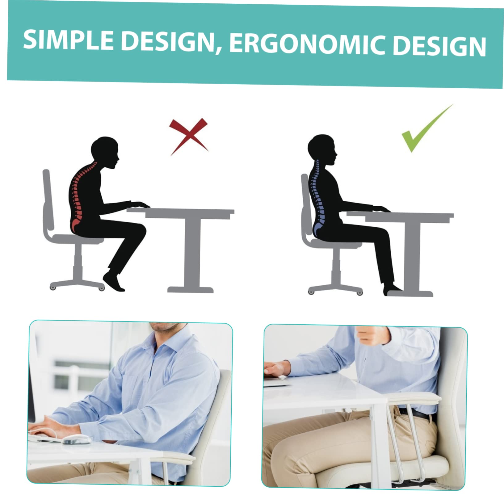 minkissy 3 Pcs Chair Accessories Product Tool System Adjustable Accessory Nylon Black