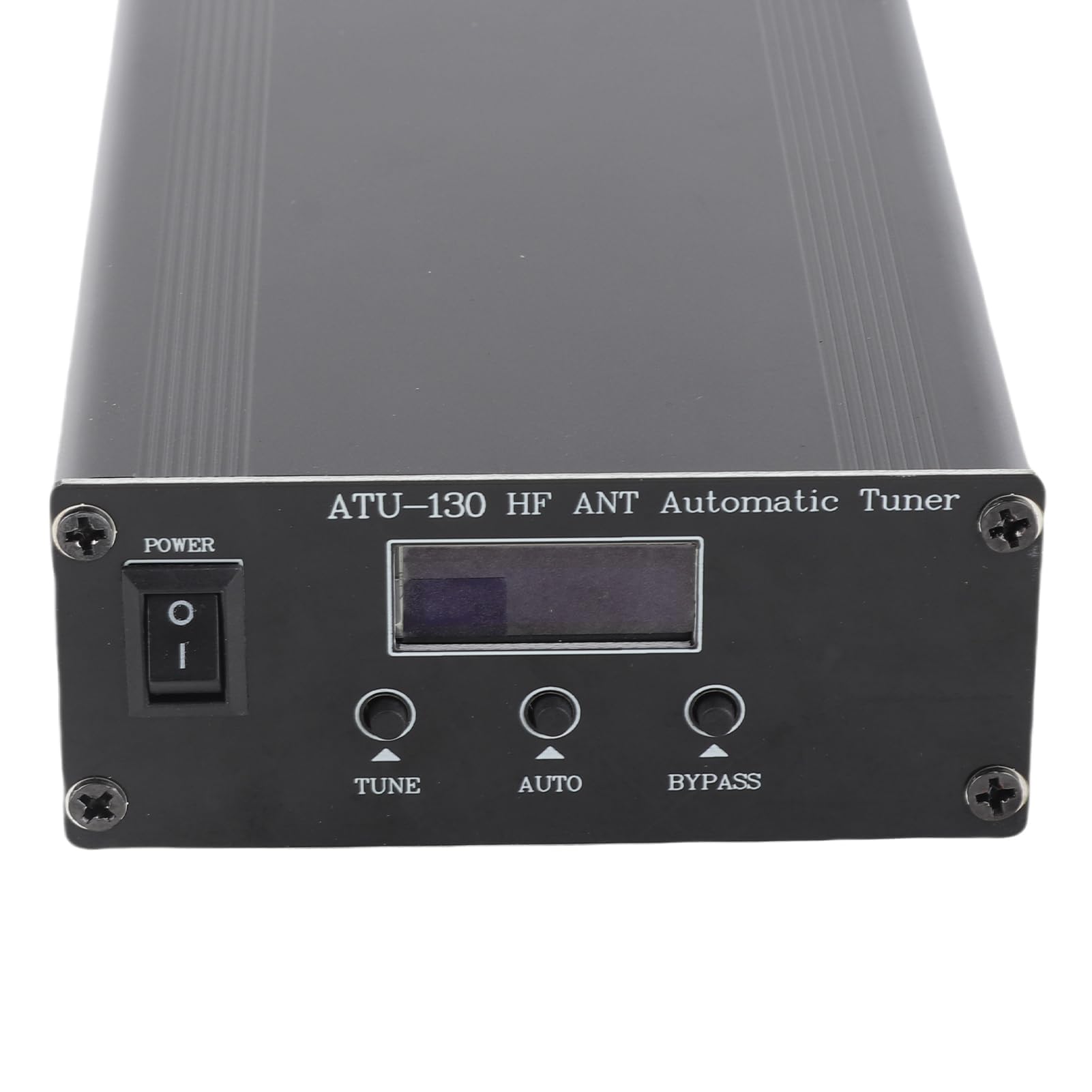 ATU 130 Miniaturowa Krótka Fala Automatyczna Tuner Antenowy 10 15 VDC OLED Display Aluminium Stopowa Skorupa 1,8 do 50 MHz