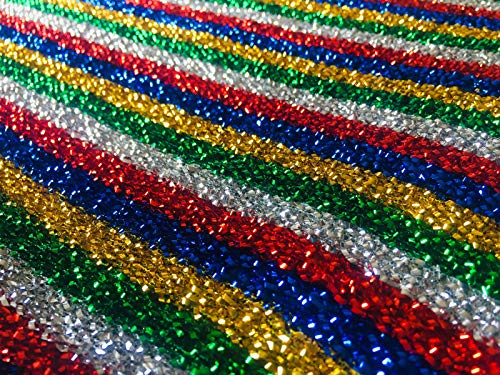 Tinsel Tessuto elasticizzato in lurex, Glitter