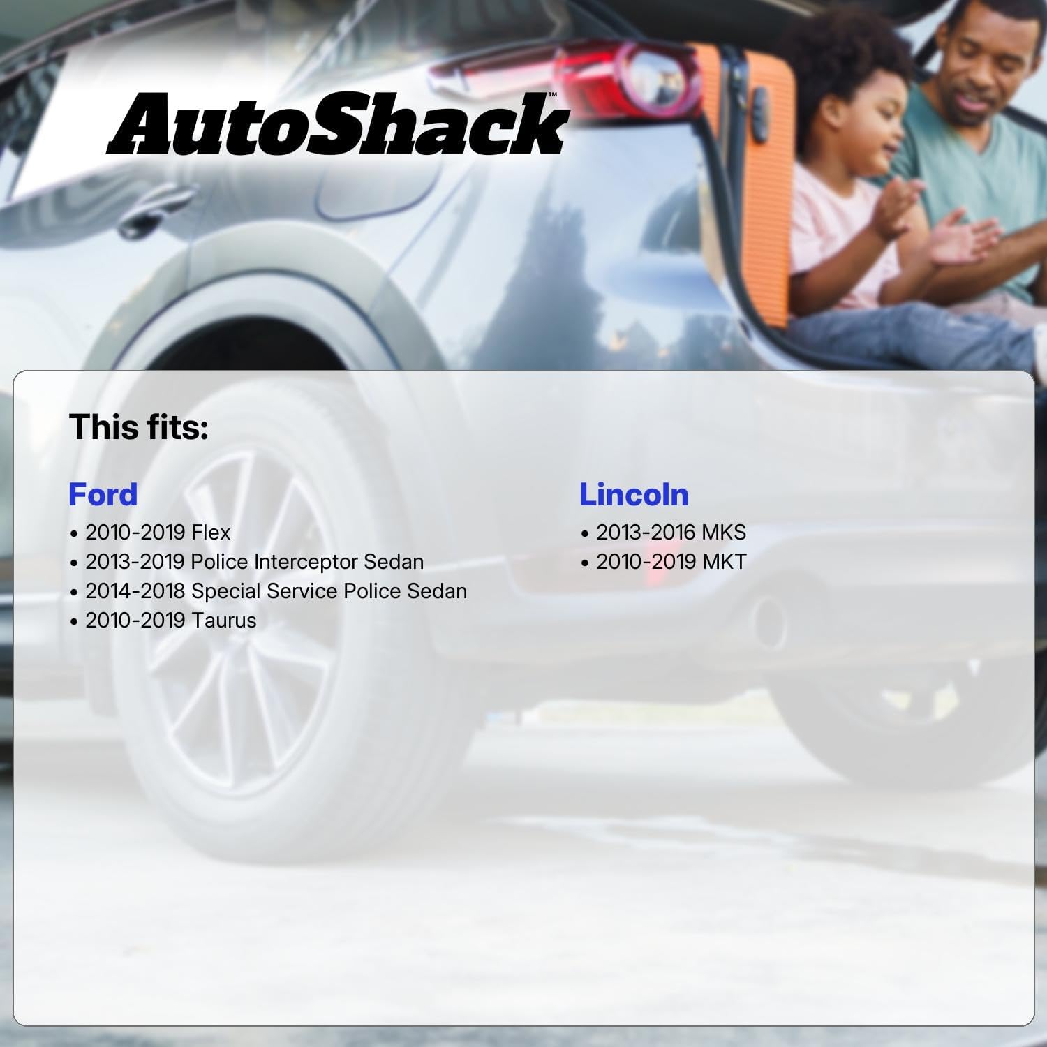 AutoShack Front Lower Control Arms and Ball Joint with Bushings for Ford & Lincoln, Taurus 2010-2019 Flex 2010-2019 Police Interceptor Sedan 2013-2019 MKS 2013-2016, AWD FWD L4 2.0L V6 3.5L 3.7L, Pair