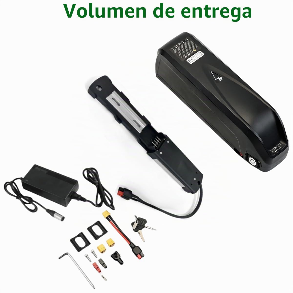 Batería Ebike, 36V 48V 25Ah 20Ah 13Ah Hailong Batería para Bicicleta Eléctrica con Célula Grado-A/Cargador/Placa Base