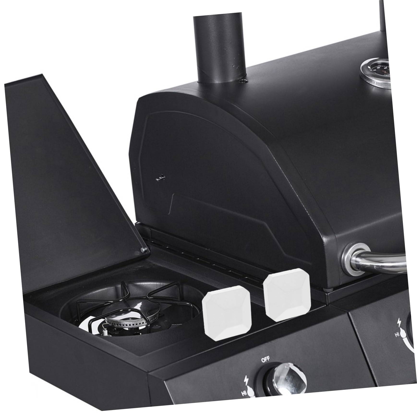 VALICLUD 10pièces Briquettes Cordelet De Rechange Pour Barbecue Gaz Extérieur Distribution Uniforme Chaleur Résistantes à Haute Température Pour Performance Du Grill