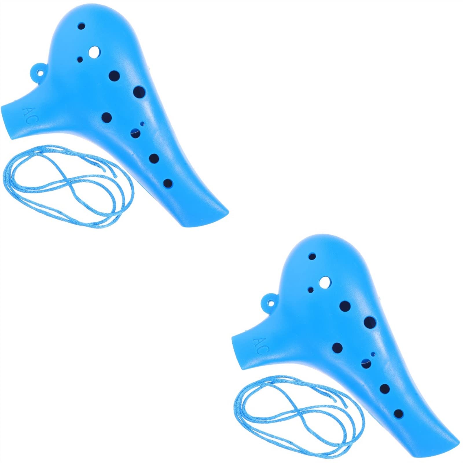 Okarinas 2pcs Ocarina Kinder Instrument 12-Loch Ocarina Spielzeug Für Anfänger