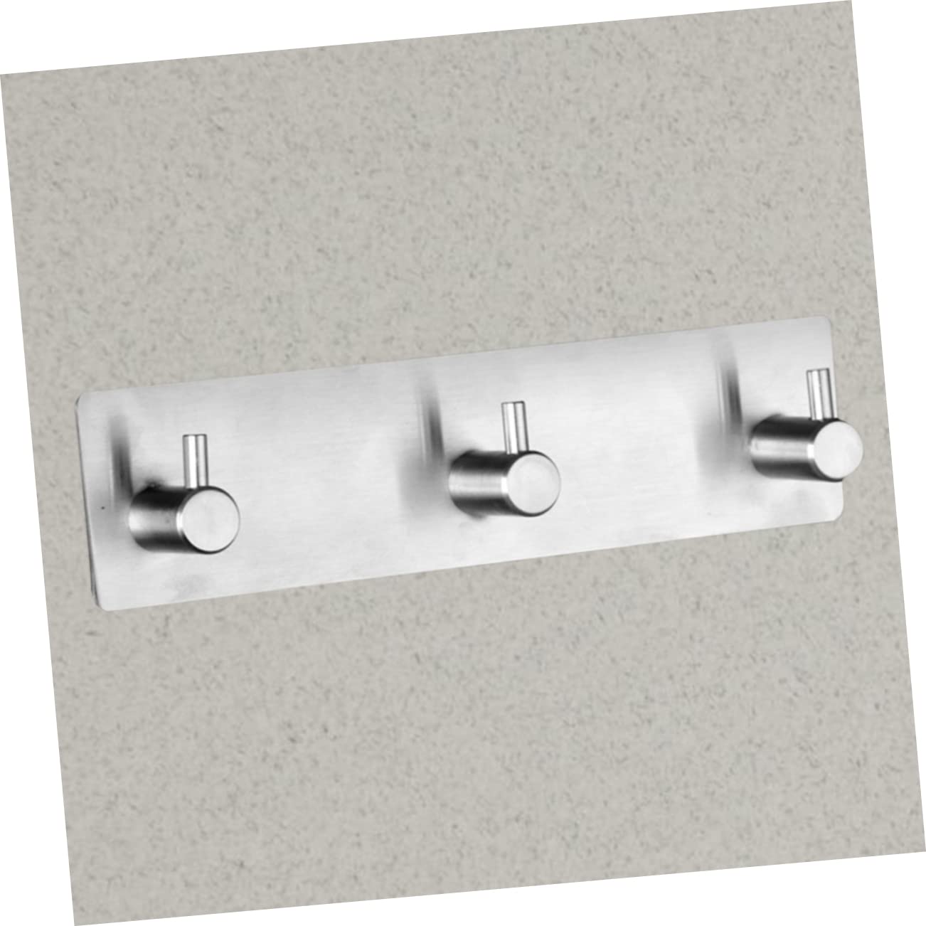 NUOBESTY 2 Pezzi Gancio Multifunzione Inossidabile Appendiabiti Muro da Porta Autoadesivo per Cucina Bagno e Camera da Letto Design per Organizzazione Ottimale