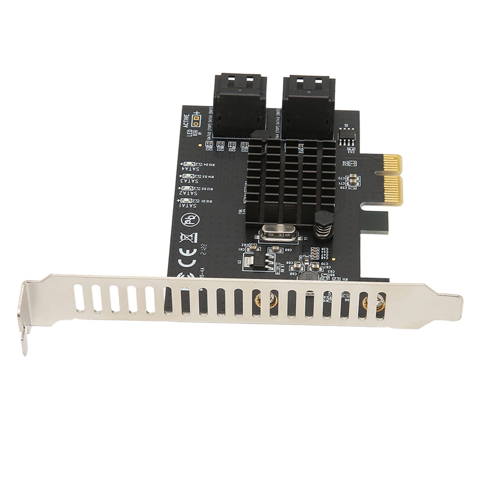 Carte d'extension PCI Express vers SATA3.0 4 ports et vitesse 6 Gbit/s