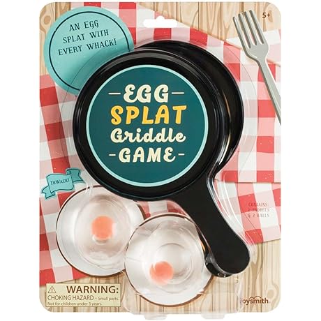 Farm Fresh Egg Splat Griddle Game, Kids Paddle Game, Family Fun Paddle...