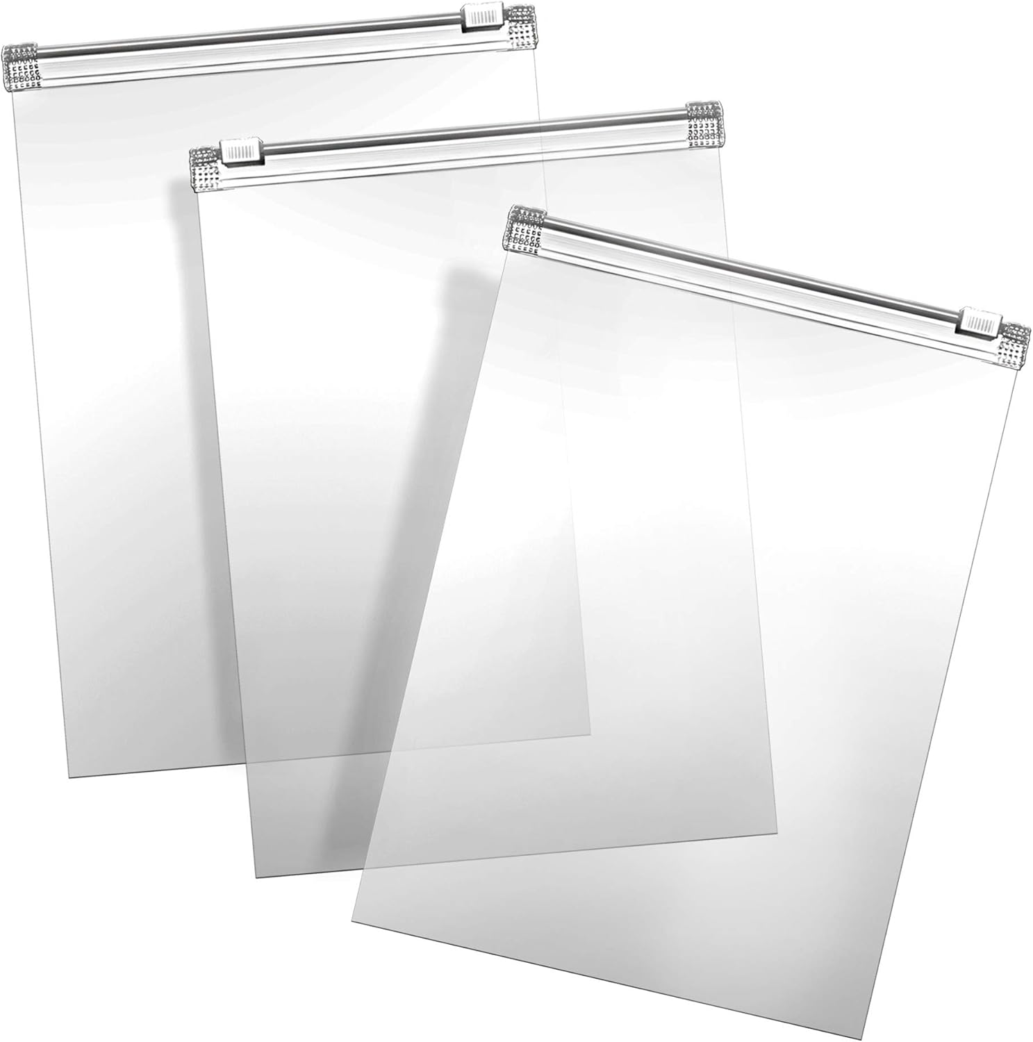 Grip Seal Zip Lock Bags Food Resealible Strong Zip Seal Bags Reusable