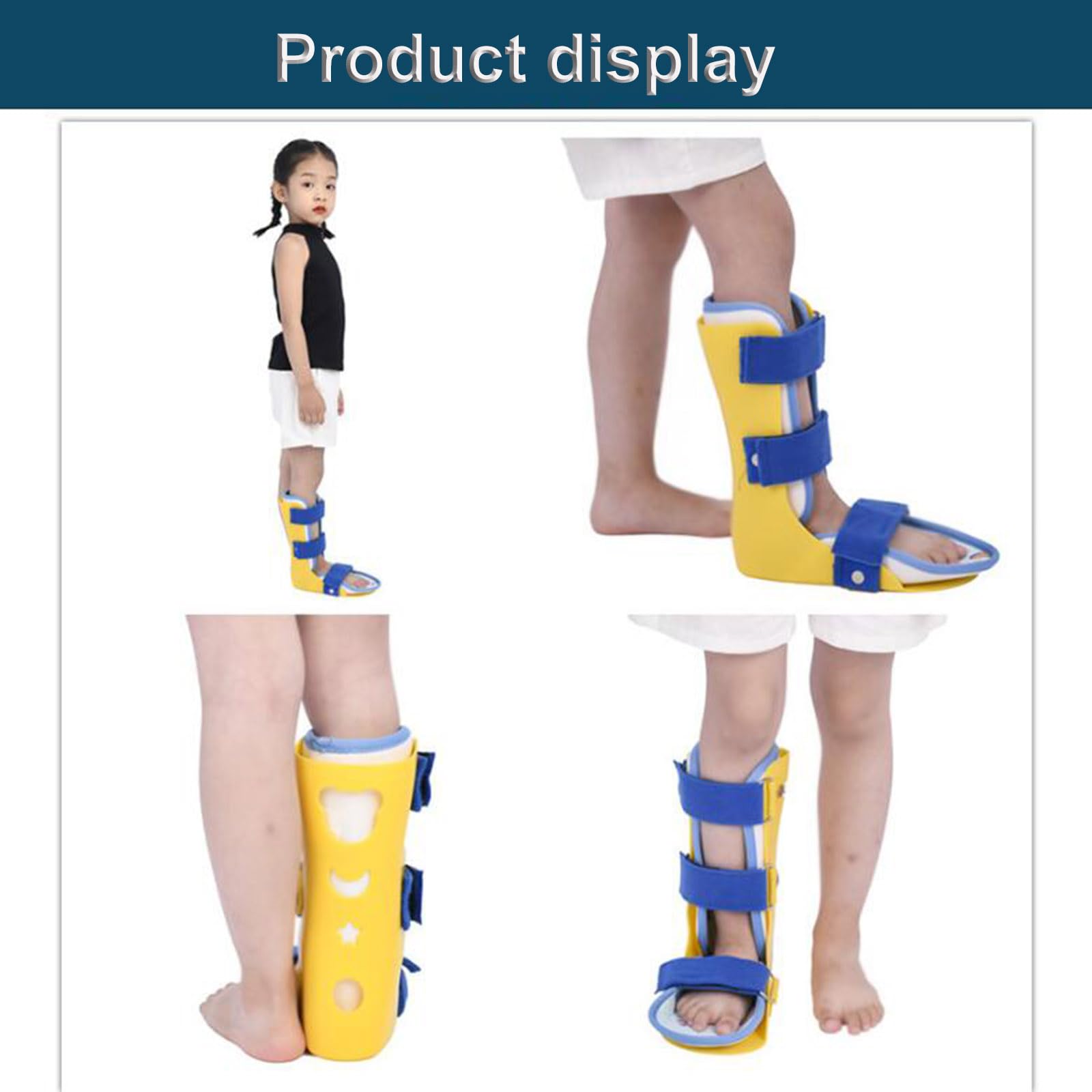 AFO Ortesi Notturna Per Piedi Bambini – Stecca Funzionale 14 Cm Per Pronazione E Piede Torto - 3