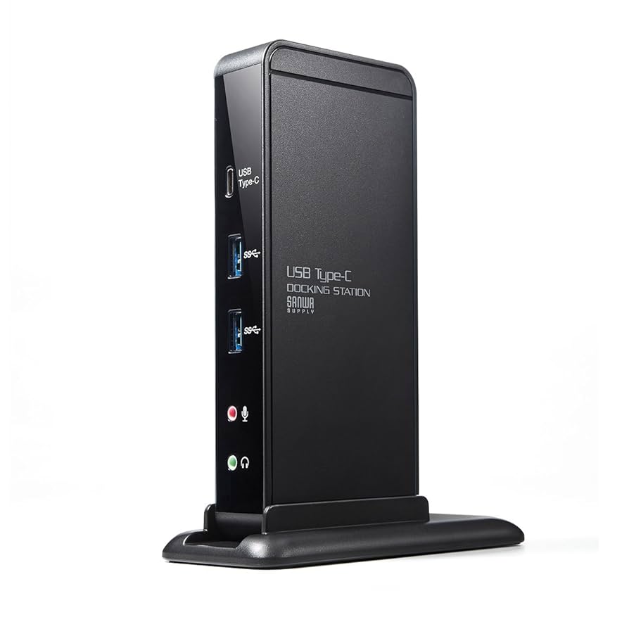 サンワサプライ USB Type-Cドッキングステーション USB-CVDK11 USB Type-Cドッキングステーション 3画面出力対応 セルフパワー