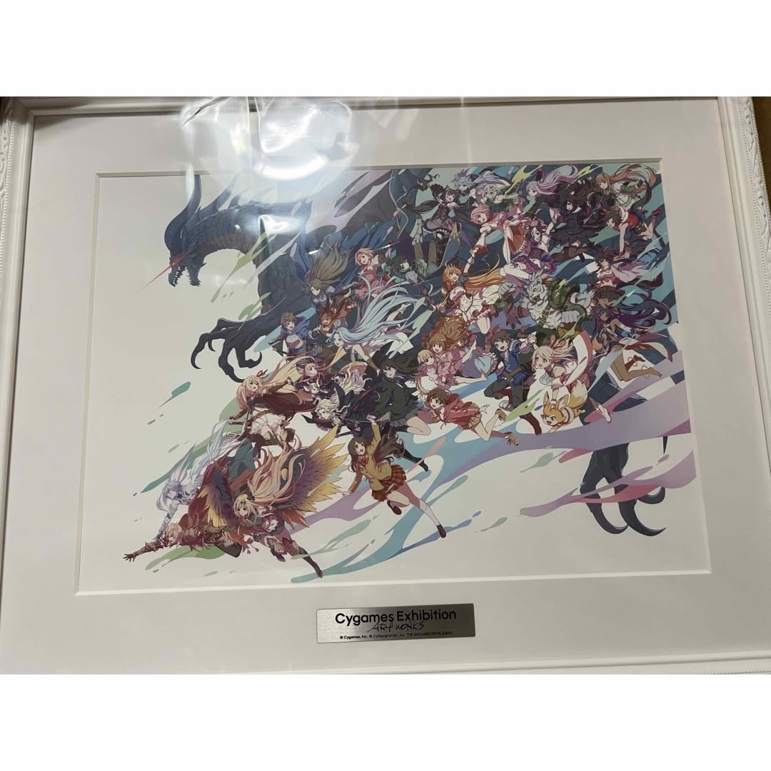 Cygames展複製原画　集合イラスト Amazon.co.jp: Cygames展複製原画 集合イラスト : おもちゃ