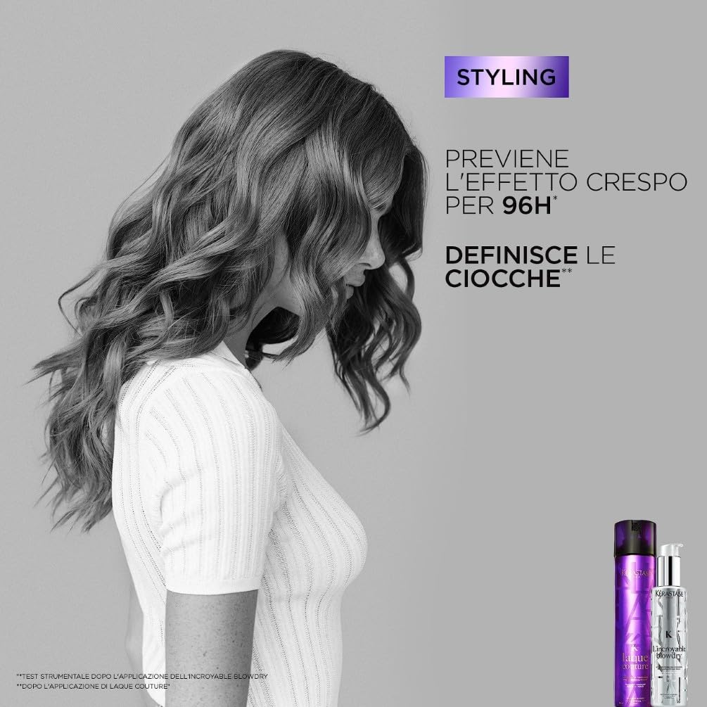 Kérastase, Coiffage Couture, Mousse Styling Volumizzante, Tenuta Forte per Capelli Fini, Con Xilos e Vitamine, Mousse Bouffante, 150 ml