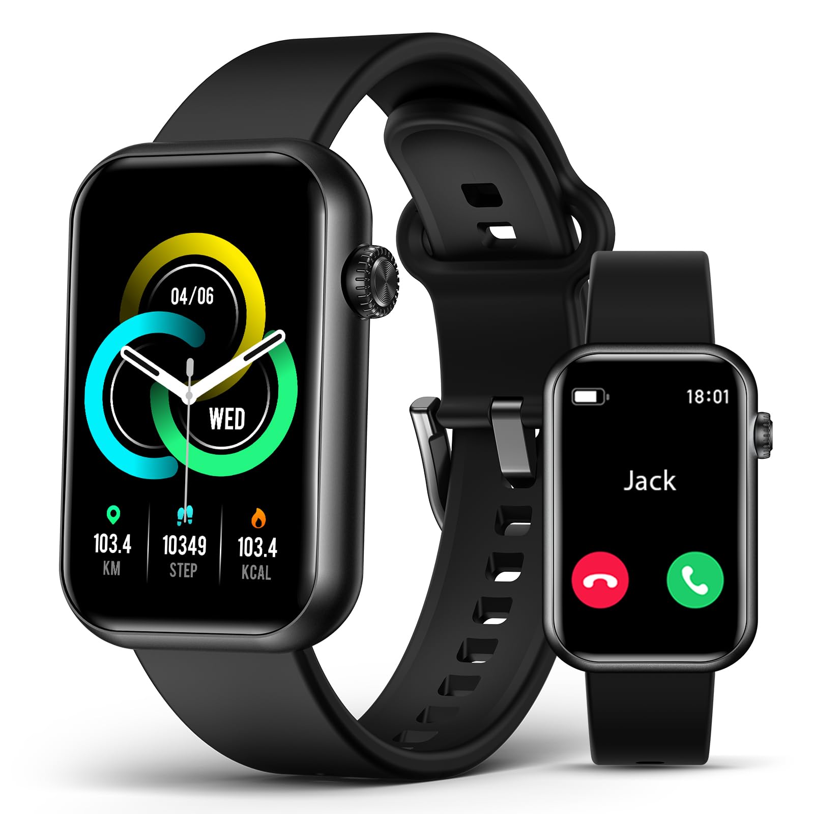 Photo 1 of ***** SEAL BY COMPANY****** Smart Watch Fitness Tracker (Answer/Make Call), 24/7 Heart Rate Spo2 Blood Pressure Monitor Sleep Tracker, 114 Sports Modes Pedometer Calorie Step Tracker, Waterproof Activity Tracker for Women