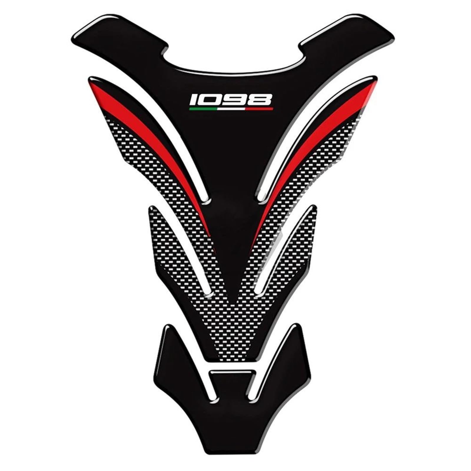 Motorcycle Tank Pad Protector Case Decals Accessories for Ducati for Streetfighter 1098 1098R 1098S(Style 3)