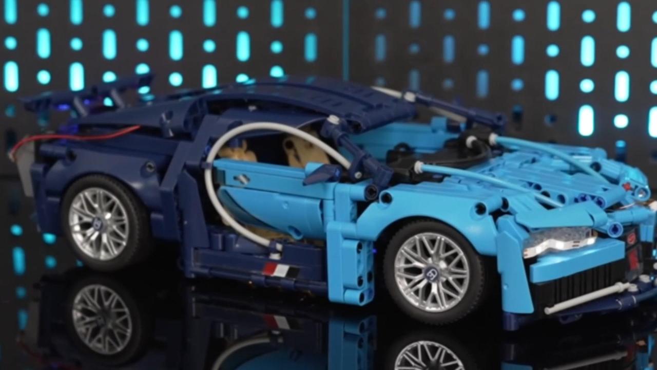 Amazon.com: PIKARO Sports Car Building Blocks Set for Boys