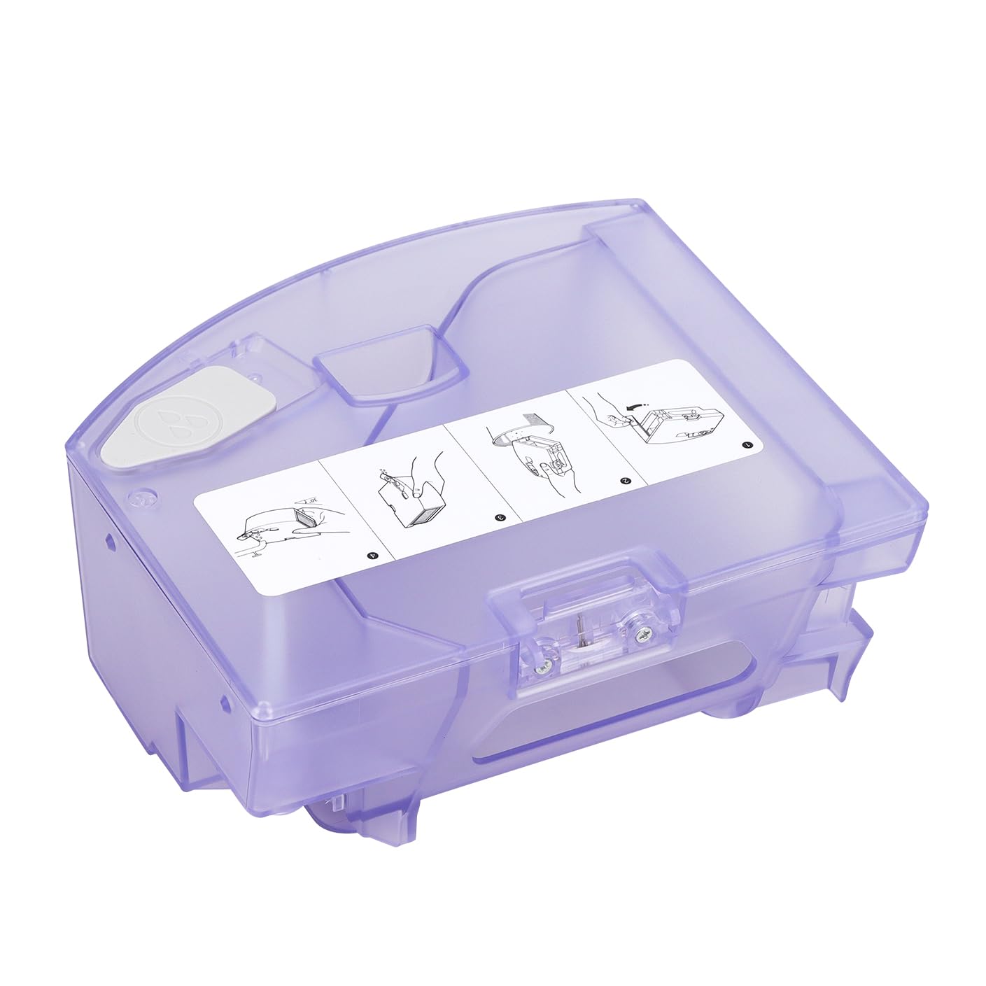 Water Tank Dust Bin Box Compatible with Roborock Q7 MAX/ Q7 MAX+/ T8 Vacuum Cleaner - Waste Collection Dustbin Box Replacement Accessories Spare Parts