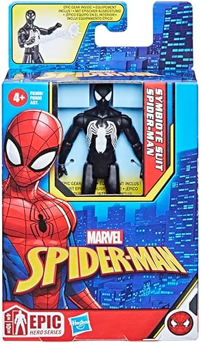 Miniatura 9 de Marvel Spider-Man Epic Hero Series, Figura de Acción de Carnage con Accesorio, Figura a escala de 3.9 in, para niños a partir de 4 años,