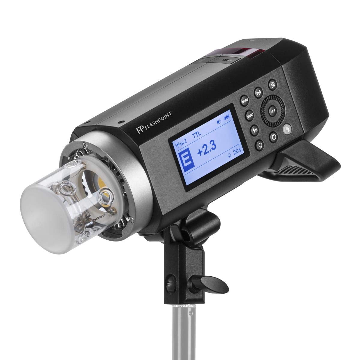 Flashpoint XPLOR 400PRO TTL BatteryPowered Monolight with Builtin R2