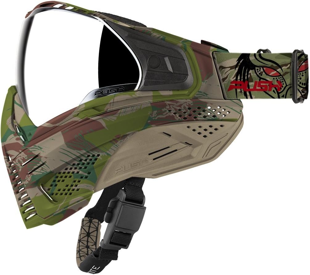 Push Unite Paintball Mask w/ Revo Lens Predator Camo