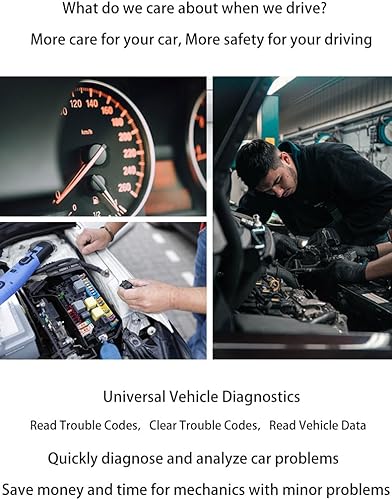 Miniatura 5 de ELM327 OBD2 OBDII Adaptador de escáner Bluetooth lector de código para iOS Android Windows, lector de código de diagnóstico de auto y herramienta de