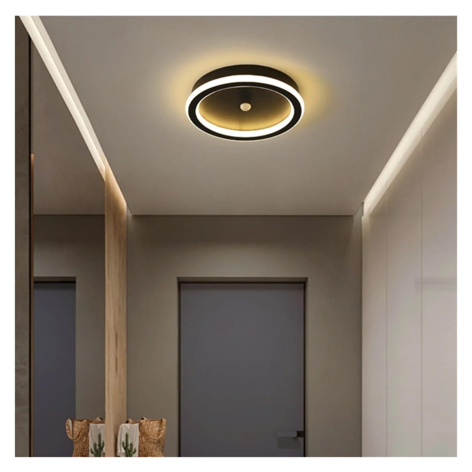 Plafonnier LED moderne à détecteur mouvement salon chambre