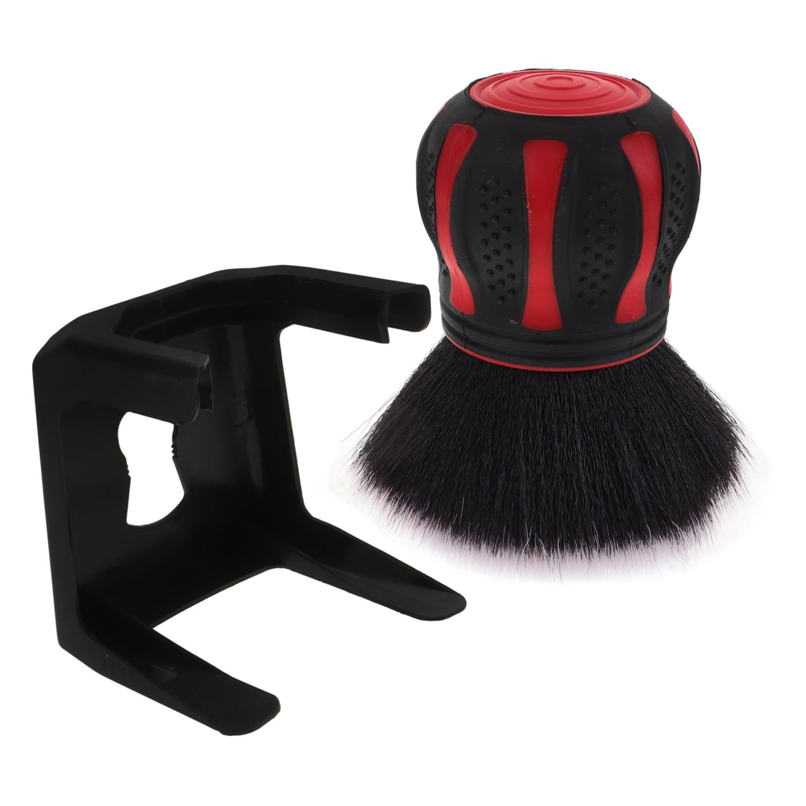 iplusmile 4pezzi Spazzola Pulizia Interni Auto con Testa e Supporto Spazzola per Pulizia Venti Aria Auto Detailing e Delicato