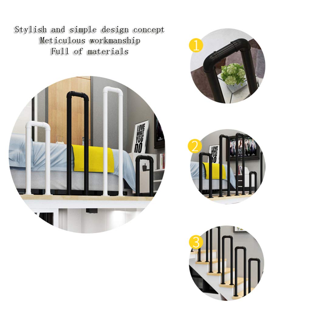 Handläufe für Treppen Metallstützstangenhandläufe Industriell für Treppen Schmiedeeisen DIY & Werkzeuge rutschfeste Stufenübergang ältere Kinder Sicherheit & Hilfsschienen Sicherheit