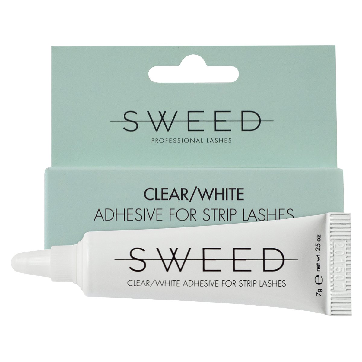 SweedAdhesive for Strip Lashes- Clear/White