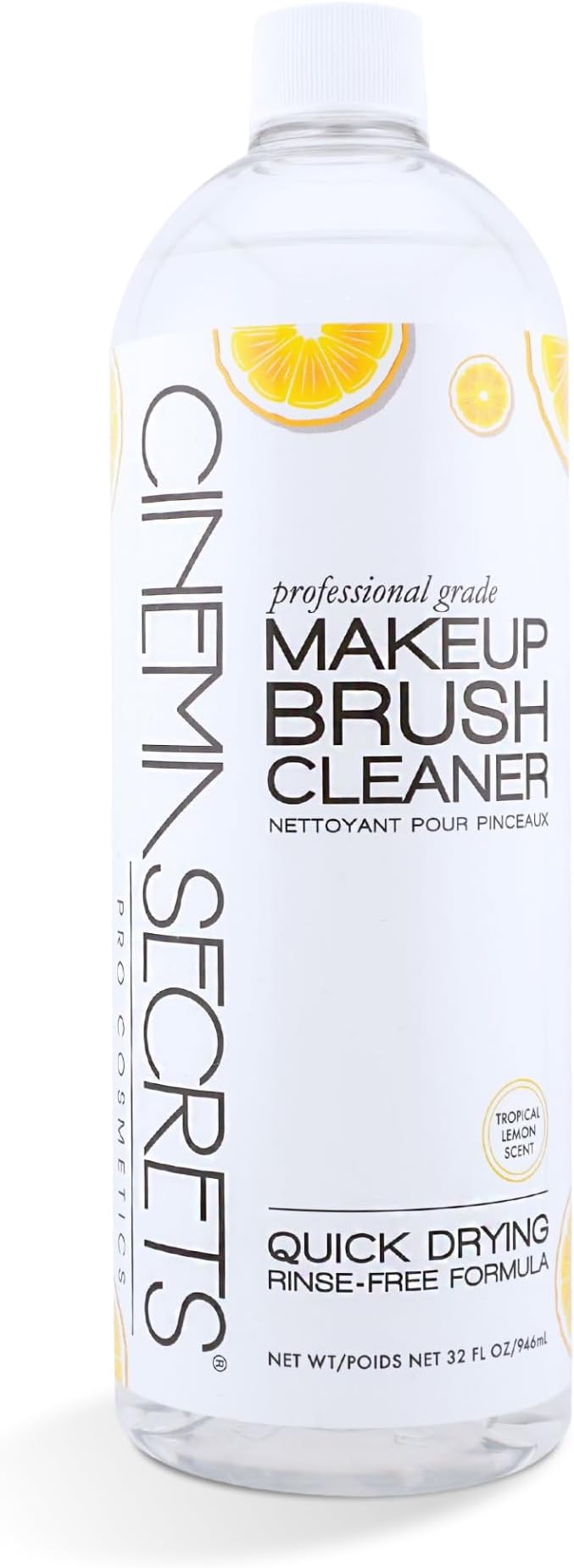 CINEMA SECRETS Make-up-Pinsel-Reiniger, Zitronengelb