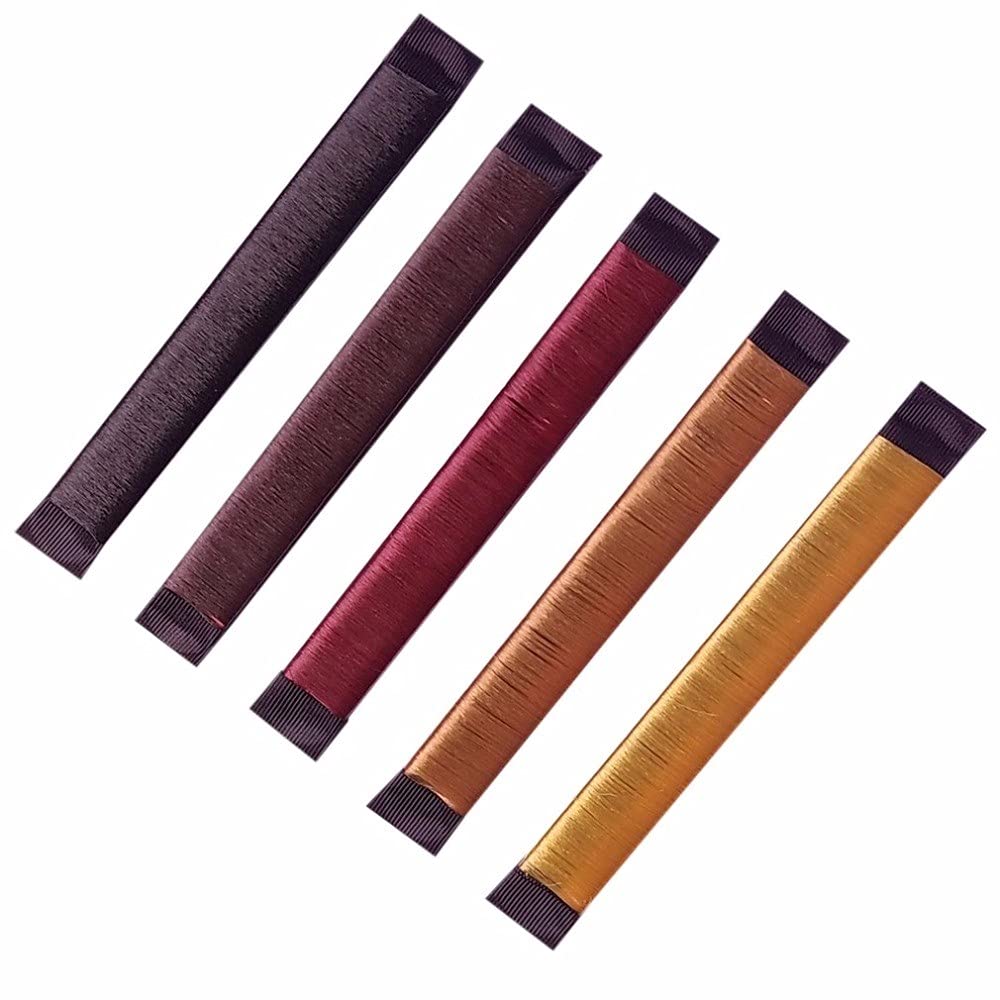 5 Pcs Magic Donut Hair Bun Maker, Easy Hair Bun Maker Blonde French Twist for Girls and Women : Everything Else