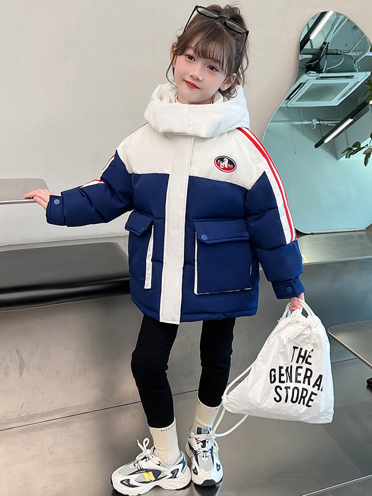 Chaqueta de invierno para niños, parka de invierno para niños, con capucha de piel, parka cálida, abrigo de invierno para exteriores, chaquetas+para+chaqueta de invierno para niñas, chaqueta de