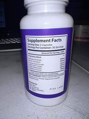 Miniatura 3 de rize labs Overnight Lean Keto Cápsulas Pastillas cetogénicas de apoyo para la pérdida de peso magra durante la noche, suplemento de fórmula