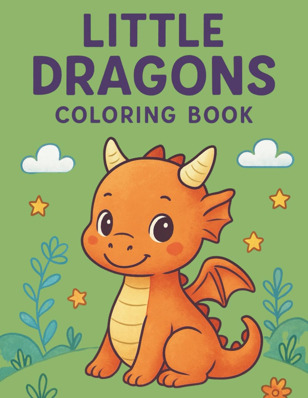 Little Dragons Coloring Book