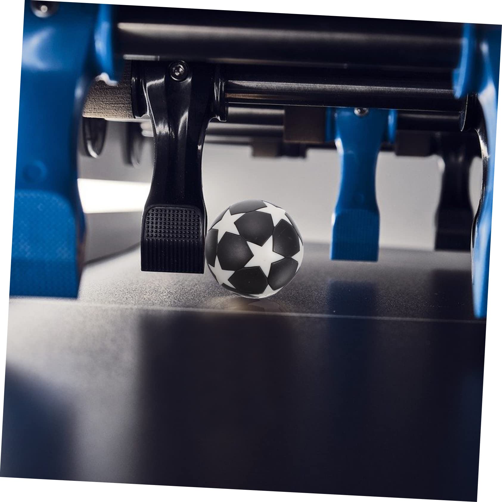 balacoo Table Football Accessory 18pcs Plastic Soccer Balls Star Pattern Easy to Install