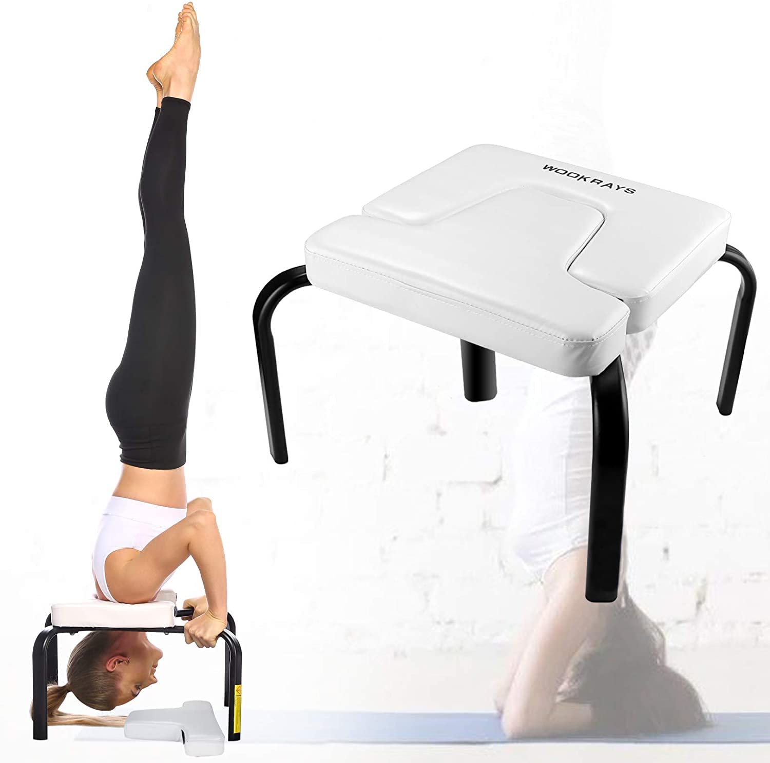 Buy WOOKRAYS Yoga Headstand Bench, Mark Yoga and Exercise Inversion