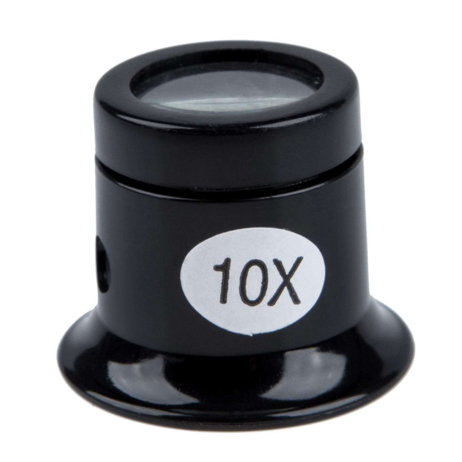 Bumdenuu Black Watch Eyes Loupe 10X Jeweller Optical Glass Magnifier Magnifying