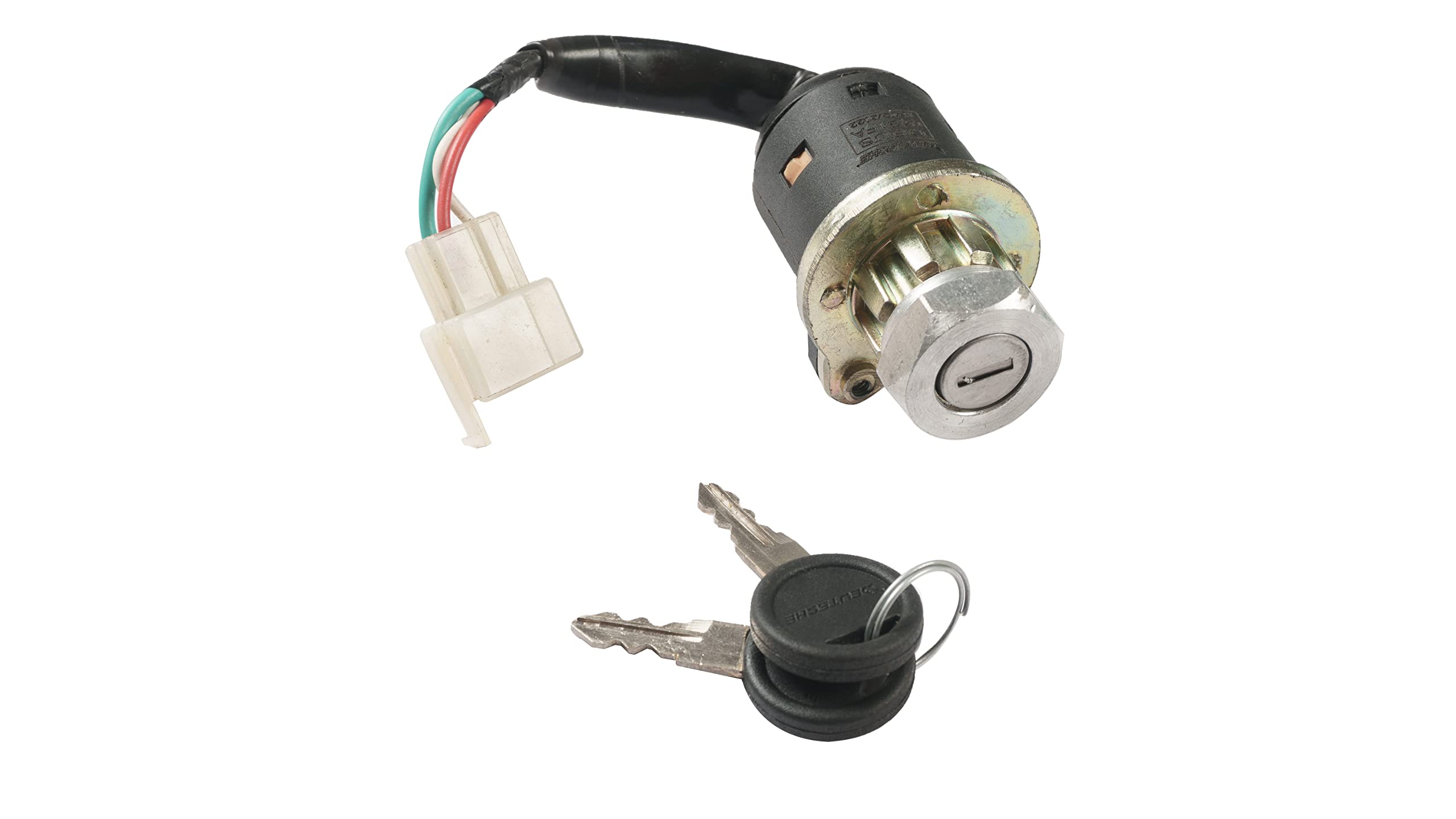 Deutsche Ignition lock for Bajaj Auto 3W RE 2S KS Compact (Petrol) 3 Wires) | 3 PIN-picture-14