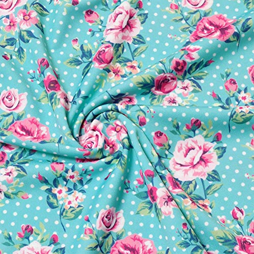 Jxstar Matching Girls & Doll Flower Dresses Sleeveless Summer 18" Dolls Clothes4