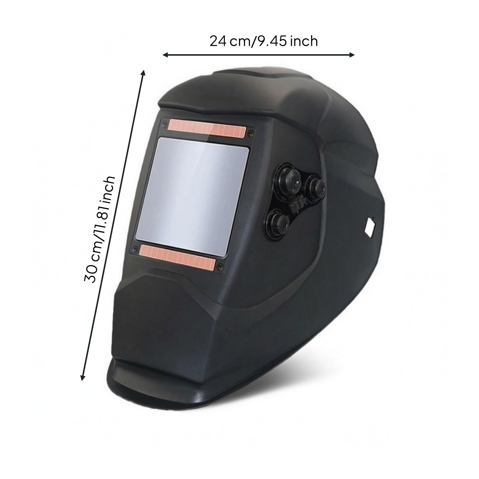 Maschera da Saldatura con 4 Sensori Solare Maschera Autoscurante Automatico Casco per Artigiani, Officina
