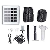 Solar Auto Drip Irrigation Set, Wear, Sturdy, Programmable, Wide Application Indoor Outdoor Plants, Garden, Balcony